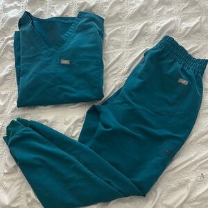 Caribbean blue Figs scrubs